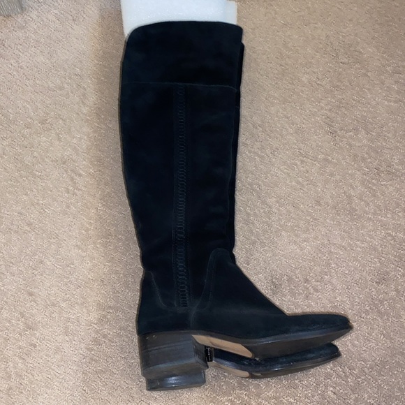 Vince Camuto Kochelda Over the Knee Boot Black Suede Size 8 1/2 - Picture 8 of 10